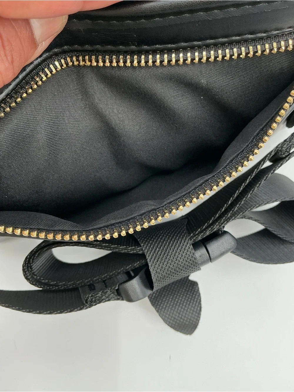Amanda Uprichard Black Quilted Belt / Crossbody / Timeless Classic Bag